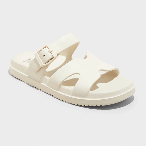 wild fable Shoes - Women's Maysen Footbed Sandals - Wild Fable™ Off-White 10